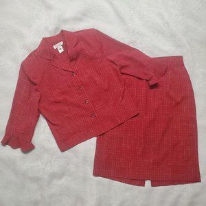 Vintage Miss Dorby Petite 2-Piece Skirt Set